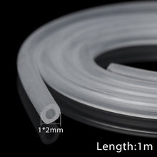 Load image into Gallery viewer, Flexible 1 Meter Food Grade Transparent Silicone Rubber Hose 2 3 4 5 6 7 8 10 mm Out Diameter Flexible Silicone Tube
