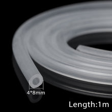 Load image into Gallery viewer, Flexible 1 Meter Food Grade Transparent Silicone Rubber Hose 2 3 4 5 6 7 8 10 mm Out Diameter Flexible Silicone Tube
