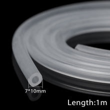 Load image into Gallery viewer, Flexible 1 Meter Food Grade Transparent Silicone Rubber Hose 2 3 4 5 6 7 8 10 mm Out Diameter Flexible Silicone Tube
