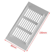Load image into Gallery viewer, Vents Perforated Sheet Aluminum Alloy Air Vent Perforated Sheet Web Plate Ventilation Grille Vents Perforated Sheet
