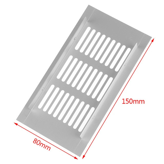 Vents Perforated Sheet Aluminum Alloy Air Vent Perforated Sheet Web Plate Ventilation Grille Vents Perforated Sheet