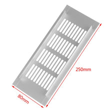 Load image into Gallery viewer, Vents Perforated Sheet Aluminum Alloy Air Vent Perforated Sheet Web Plate Ventilation Grille Vents Perforated Sheet
